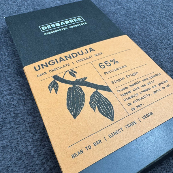 Ungianduja Dark Chocolate Bar